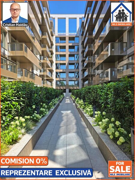 Cortina 126, Pipera, apartament 3 camere, 2 bai, balcon, parcare,