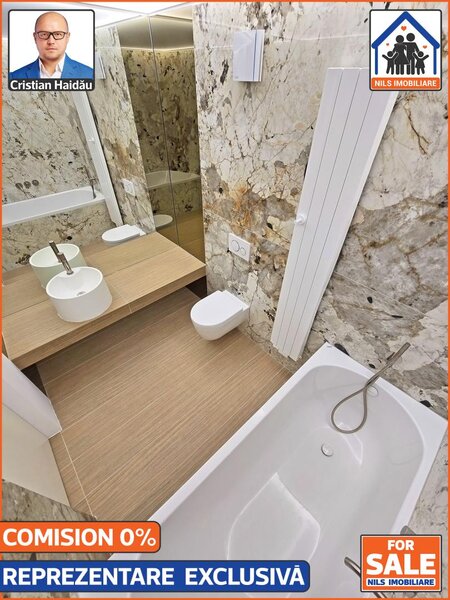 Cortina 126, Pipera, apartament 3 camere, 2 bai, balcon, parcare,