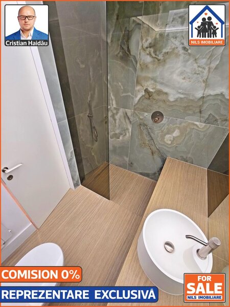Cortina 126, Pipera, apartament 3 camere, 2 bai, balcon, parcare,